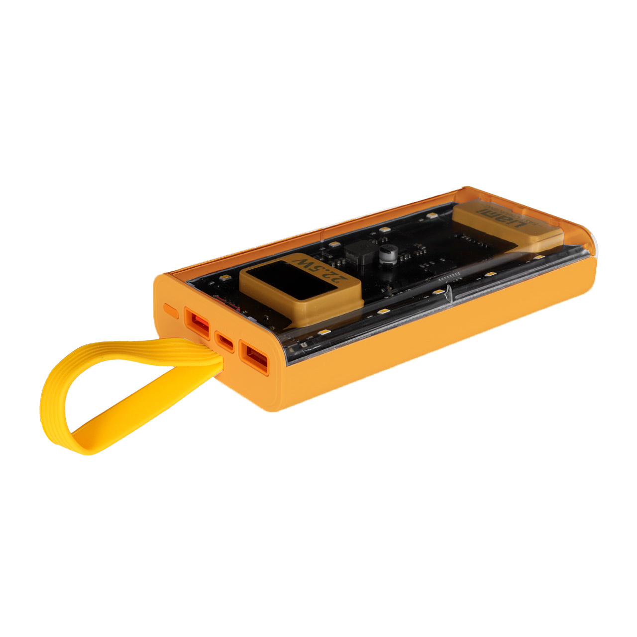 پاوربانک (PD و فست شارژ) Liami 22.5W 10000mAh مدل LM-7011 - زرد (گارانتی شش ماهه شرکتی)